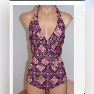 Betsey Johnson Halter monokini
